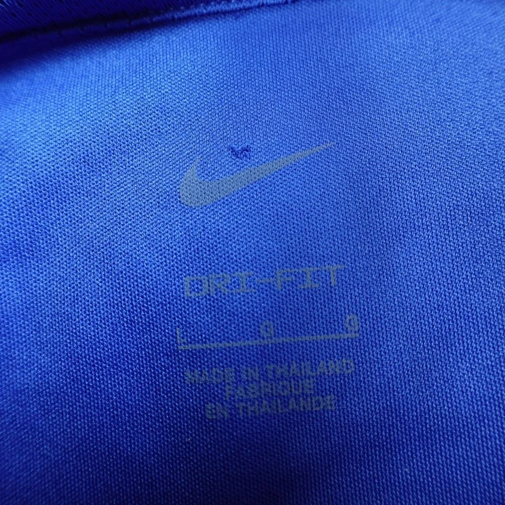 Nike Jacket Mens L Blue Dri FIT Full Zip Dry Park Track Soccer Training Coat Top